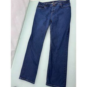 Boden The Trafalgar Women's Denim Jeans Straight Leg Stretch Size 16 34X28